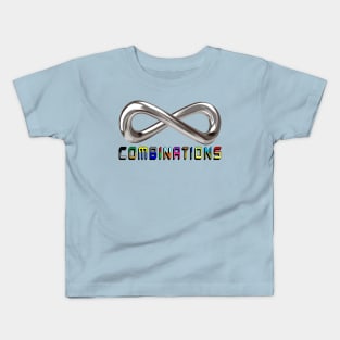 Infinite Combinations Kids T-Shirt